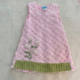 Pink and Green Dress